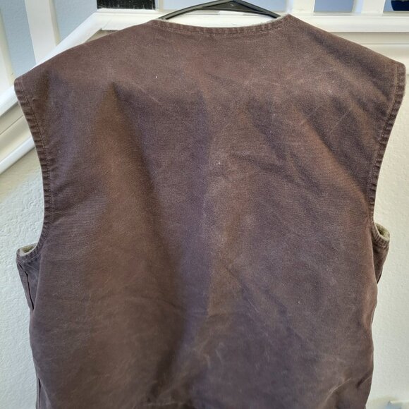Carhartt Men's dark brown vest. - Picture 2 of 7